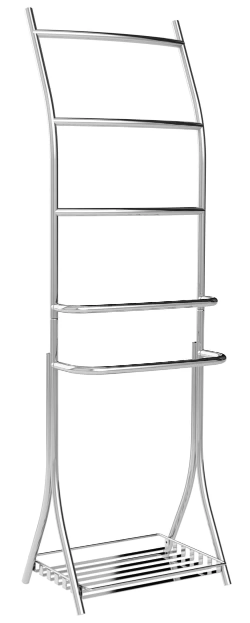 Allibert Rangements Salle De Bain Porte-serviette En Acier H 158,5cm 3 Allibert Rangements Salle De Bain Porte-serviette En Acier H 158,5cm