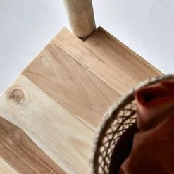 Tikamoon Rangements Salle De Bain Porte Serviette En Teck Massif -Rangements déco Soldes porte serviette en teck massif 12