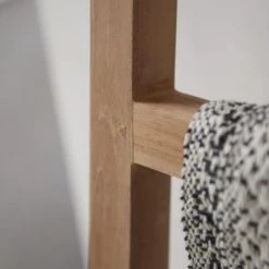 Tikamoon Rangements Salle De Bain Porte Serviette En Teck Massif -Rangements déco Soldes porte serviette en teck massif 2