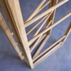 Tikamoon Rangements Salle De Bain Porte Serviette En Teck Massif -Rangements déco Soldes porte serviette en teck massif 24