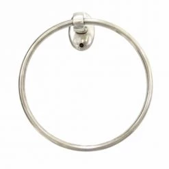 Maison Tilleul Rangements Salle De Bain Porte-serviette Mural Argent