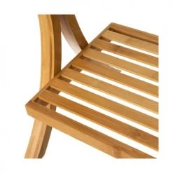 Wadiga Rangements Salle De Bain Porte Serviette Sur Pied En Bambou Avec étagère -Rangements déco Soldes porte serviette sur pied en bambou avec etagere 2