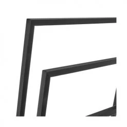 Wadiga Rangements Salle De Bain Porte Serviette Sur Pied En Métal Noir 3 Bras -Rangements déco Soldes porte serviette sur pied en metal noir 3 bras 2