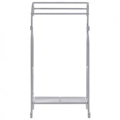 Beliani Rangements Salle De Bain Porte-serviettes 49 X 91 Cm Gris -Rangements déco Soldes porte serviettes 49 x 91 cm gris 2