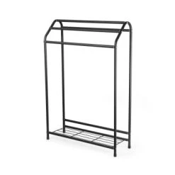 Compactor Rangements Salle De Bain Porte-serviettes à Poser 60,8x20xH86,5cm -Rangements déco Soldes porte serviettes a poser 60 8x20xh86 5cm 4