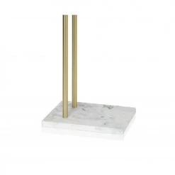 Wadiga Rangements Salle De Bain Porte-serviettes à Poser En Métal Doré H83cm -Rangements déco Soldes porte serviettes a poser en metal dore h83cm 2