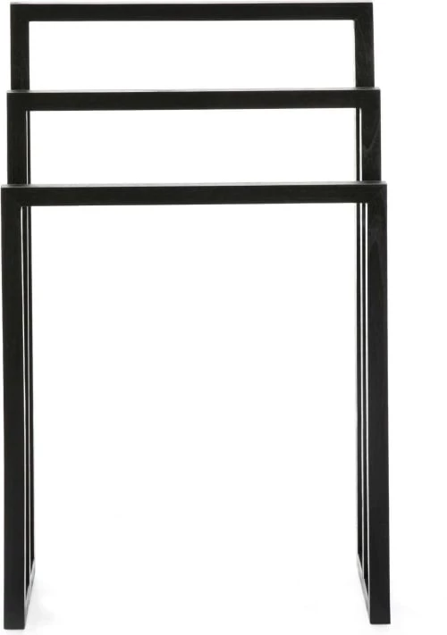 Thai Natura Rangements Salle De Bain Porte-serviettes Noir 4 Thai Natura Rangements Salle De Bain Porte-serviettes Noir – Image 2