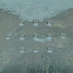 Sensei Maison Rangements Salle De Bain Portesavon En Verre Recyclé Naturel 12x9x3 Cm -Rangements déco Soldes portesavon en verre recycle naturel 12x9x3 cm 2