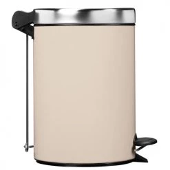 Rossignol Rangements Salle De Bain Poubelle 3L DUO En Métal Ivoire -Rangements déco Soldes poubelle 3l duo en metal ivoire 3
