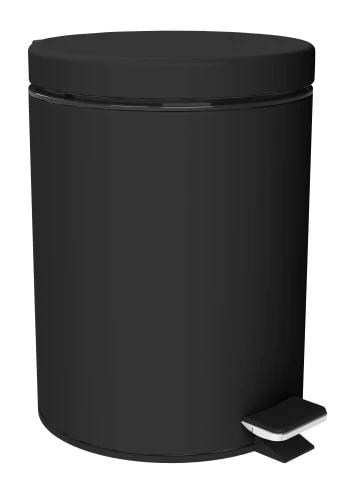 Allibert Rangements Salle De Bain Poubelle 3L Noire 4 Allibert Rangements Salle De Bain Poubelle 3L Noire – Image 2