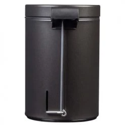 Rossignol Rangements Salle De Bain Poubelle à Pédale 3L En Métal Gris Foncé -Rangements déco Soldes poubelle a pedale 3l en metal gris fonce 4