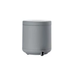 Zone Denmark Rangements Salle De Bain Poubelle à Pédale En Plastique Cappuccino -Rangements déco Soldes poubelle a pedale en plastique gris
