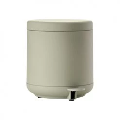 Zone Denmark Rangements Salle De Bain Poubelle à Pédale En Plastique Vert Pistache