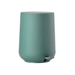 Zone Denmark Rangements Salle De Bain Poubelle à Pédale En Plastique Gris Clair 5L -Rangements déco Soldes poubelle a pedale en plastique vert pistache 5l 3