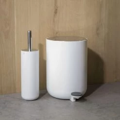 Menu Rangements Salle De Bain Poubelle à Pédale Pour Salle De Bains 11L -Rangements déco Soldes poubelle a pedale pour salle de bains 11l 3