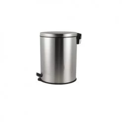 Menastyl Rangements Salle De Bain Poubelle Cylindrique En Acier Inoxydable 3L -Rangements déco Soldes poubelle cylindrique en acier inoxydable 3l 2