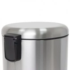 Kitchen Move Rangements Salle De Bain Poubelle De Salle De Bain à Pédale Acier Inoxydable Argent 5 L -Rangements déco Soldes poubelle de salle de bain a pedale acier inoxydable argent 5 l 2
