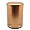 Home Bain Rangements Salle De Bain Poubelle De Salle De Bain à Pédale Métal Cuivre 5L -Rangements déco Soldes poubelle de salle de bain a pedale metal cuivre 5l