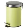Unimasa Rangements Salle De Bain Poubelle En Métal Vert -Rangements déco Soldes poubelle en metal vert