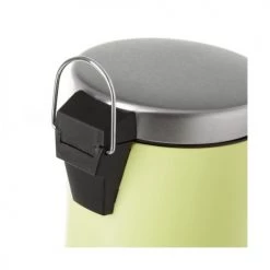 Unimasa Rangements Salle De Bain Poubelle En Métal Vert -Rangements déco Soldes poubelle en metal vert 4
