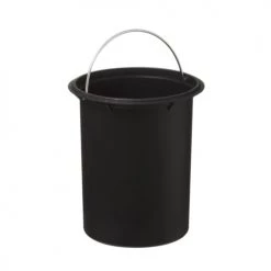 Five Simply Smart Rangements Salle De Bain Poubelle Salle De Bain Métal Blanc Couvercle Bambou - 3L -Rangements déco Soldes poubelle salle de bain metal blanc couvercle bambou 3l 2