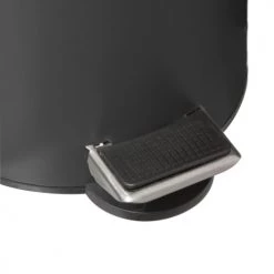 Five Simply Smart Rangements Salle De Bain Poubelle Salle De Bain Métal Gris Couvercle Bambou - 3L -Rangements déco Soldes poubelle salle de bain metal gris couvercle bambou 3l 3