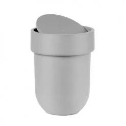 Umbra Rangements Salle De Bain Poubelle Touch Plastique Gris