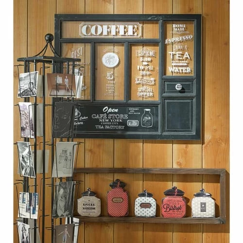 Maisons Du Monde Porte-revues Et Caisses Présentoir Cartes Postales En Métal Noir H 150 Cm 5 Maisons Du Monde Porte-revues Et Caisses Présentoir Cartes Postales En Métal Noir H 150 Cm – Image 3