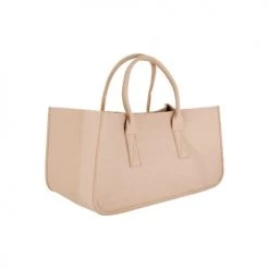 Present Time Porte-revues Et Caisses Range Magazine Beige