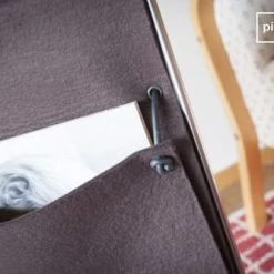 PIB Porte-revues Et Caisses Range-magazines En Feutre Marron -Rangements déco Soldes range magazines en feutre marron 4