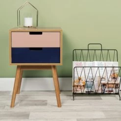 Present Time Porte-revues Et Caisses Range Magazines Pliable -Rangements déco Soldes range magazines pliable 4