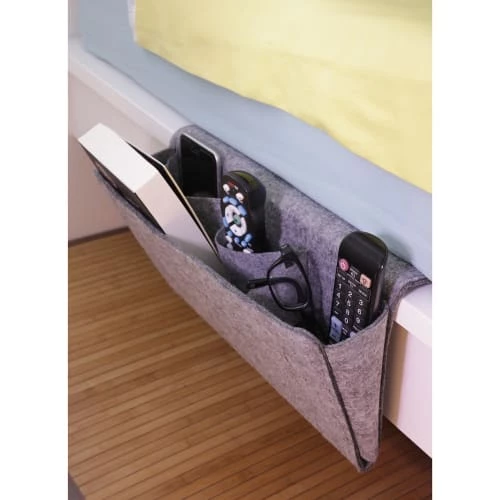 Kikkerland Boîtes Rangement Côté De Lit En Feutre L 5 Kikkerland Boîtes Rangement Côté De Lit En Feutre L – Image 3