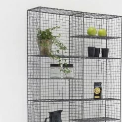 Maison Tilleul Rangements Salle De Bain Set De 2 Bocaux En Verre Et Laiton Noir -Rangements déco Soldes set de 2 bocaux en verre et laiton noir 4