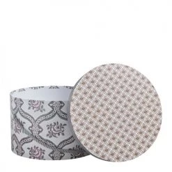 Mathilde M Set De 3 Boîtes à Chapeaux Paradis Fleuri -Rangements déco Soldes set de 3 boites a chapeaux paradis fleuri 4