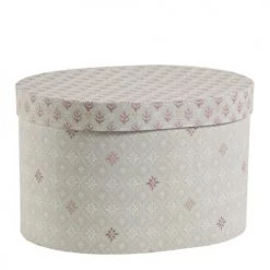 Mathilde M Boîtes Set De 3 Boites à Chapeaux Petite Indienne -Rangements déco Soldes set de 3 boites a chapeaux petite indienne 2