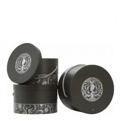 Mathilde M Set De 3 Boîtes à Chapeaux Volutes