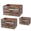 Wadiga Boîtes Set De 3 Caisses En Bois Et Métal 2 Wadiga Boîtes Set De 3 Caisses En Bois Et Métal -Rangements déco Soldes set de 3 caisses en bois et metal