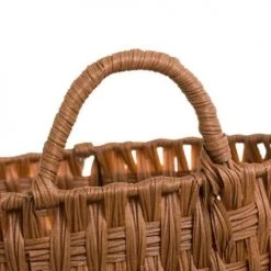 Unimasa Porte-revues Et Caisses Set Deux Panières Et Un Porte-revue -Rangements déco Soldes set deux panieres et un porte revue 1