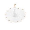 Amadeus Rangements à Bijoux Statuette Porte-bijoux Paon Blanc -Rangements déco Soldes statuette porte bijoux paon blanc 2