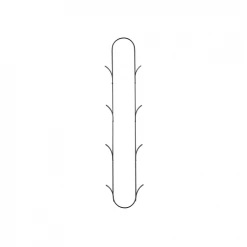 Villa Collection Porte-revues Et Caisses Support Mural En Fer Noir