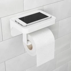 Umbra Rangements Salle De Bain Support Papier Toilette Flex Polypropylène Blanc -Rangements déco Soldes support papier toilette flex polypropylene blanc 2
