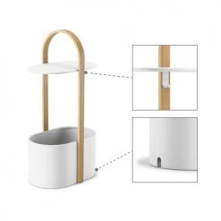 Umbra Porte-revues Et Caisses Tablette Latérale Portable Blanc H 71cm -Rangements déco Soldes tablette laterale portable blanc h 71cm 3