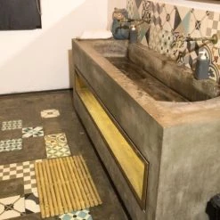 Casatera Rangements Salle De Bain Tapis De Bain En Bambou Bois Clair -Rangements déco Soldes tapis de bain en bambou bois clair 3