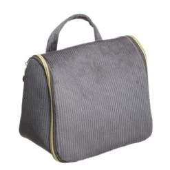 Five Simply Smart Rangements Salle De Bain Trousse De Toilette Vanity En Velours Côtelé Gris