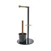 Guy Levasseur Rangements Salle De Bain Valet Wc Noir 22x66cm -Rangements déco Soldes valet wc noir 22x66cm