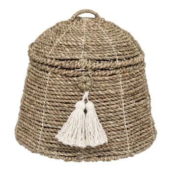 Decoratie Rangements Salle De Bain Vanity Roseau Naturel Blanc 6 Decoratie Rangements Salle De Bain Vanity Roseau Naturel Blanc – Image 4