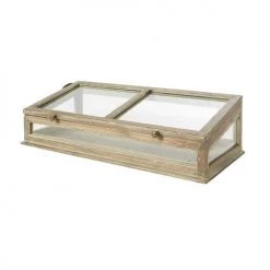 Maisons Du Monde Boîtes Vitrine En Sapin Et Verre