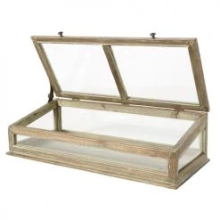 Maisons Du Monde Boîtes Vitrine En Sapin Et Verre -Rangements déco Soldes vitrine en sapin et verre 1000 0 22 189975 3