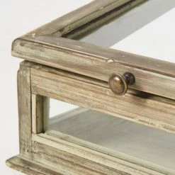 Maisons Du Monde Boîtes Vitrine En Sapin Et Verre -Rangements déco Soldes vitrine en sapin et verre 1000 0 22 189975 4